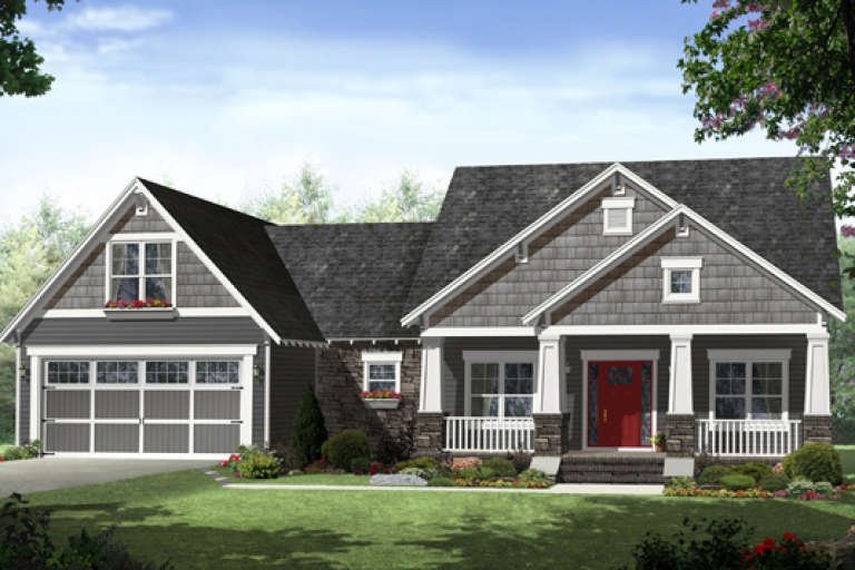 House Plan House Plan #17891 Front Elevation