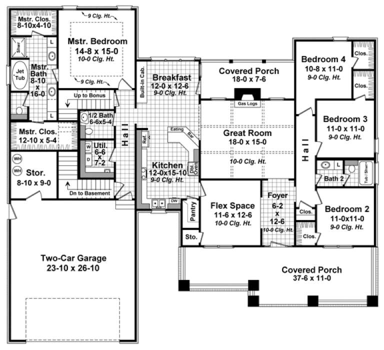 House Plan House Plan #17891 Drawing 1