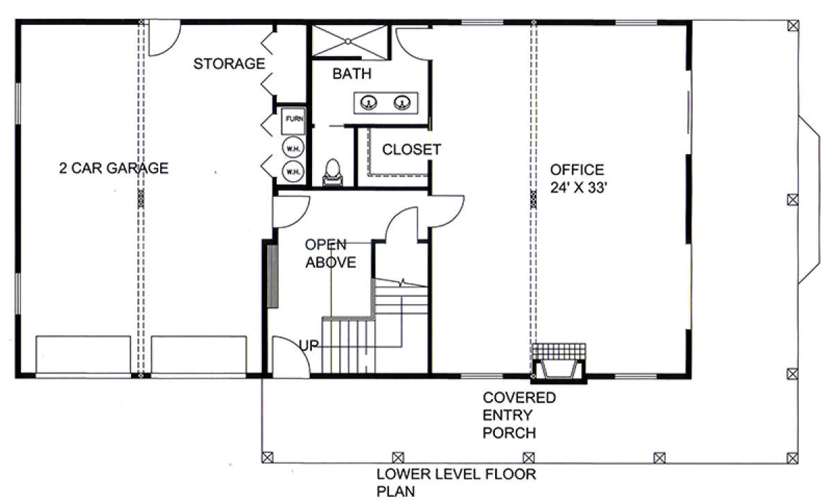 Lower for House Plan #039-00661