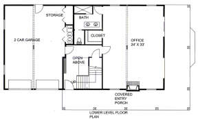 Lower for House Plan #039-00661