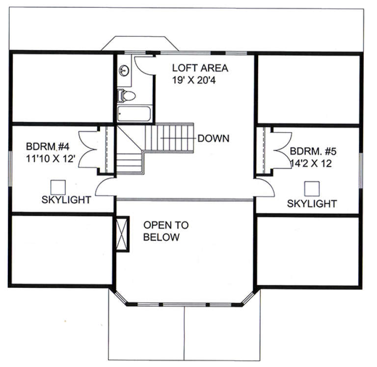 House Plan House Plan #17893 Drawing 2