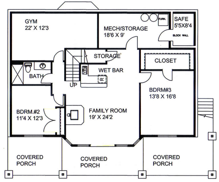 House Plan House Plan #17893 Drawing 3