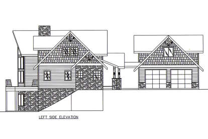 Northwest House Plan #039-00663 Elevation Photo