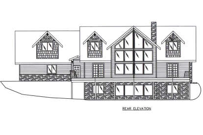 Northwest House Plan #039-00663 Elevation Photo