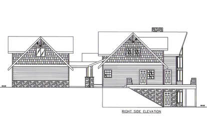 Northwest House Plan #039-00663 Elevation Photo