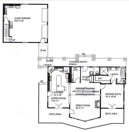 House Plan House Plan #17894 Drawing 1