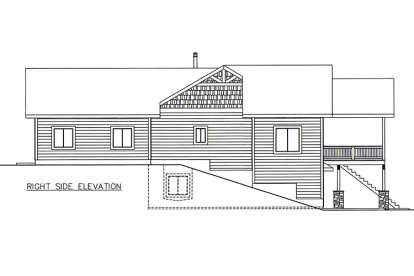 Northwest House Plan #039-00664 Elevation Photo