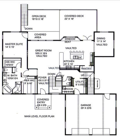 Main for House Plan #039-00664