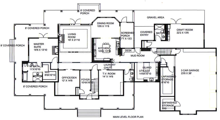 House Plan House Plan #17897 Drawing 1