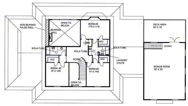 House Plan House Plan #17897 Drawing 2
