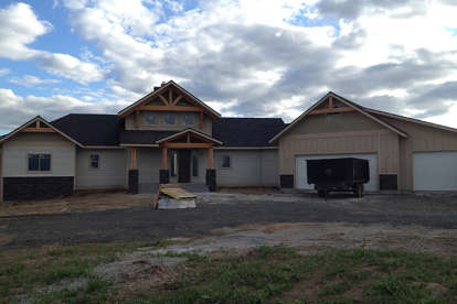 Northwest House Plan #039-00667 Elevation Photo
