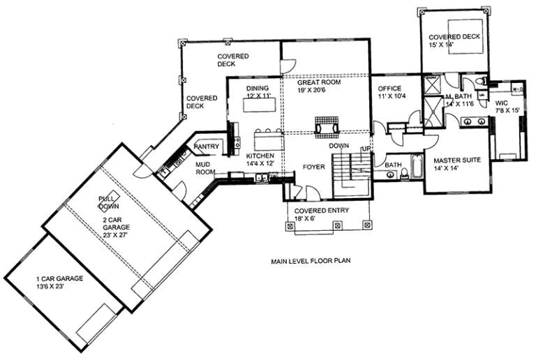 House Plan House Plan #17898 Drawing 1