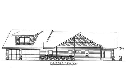 Northwest House Plan #039-00668 Elevation Photo