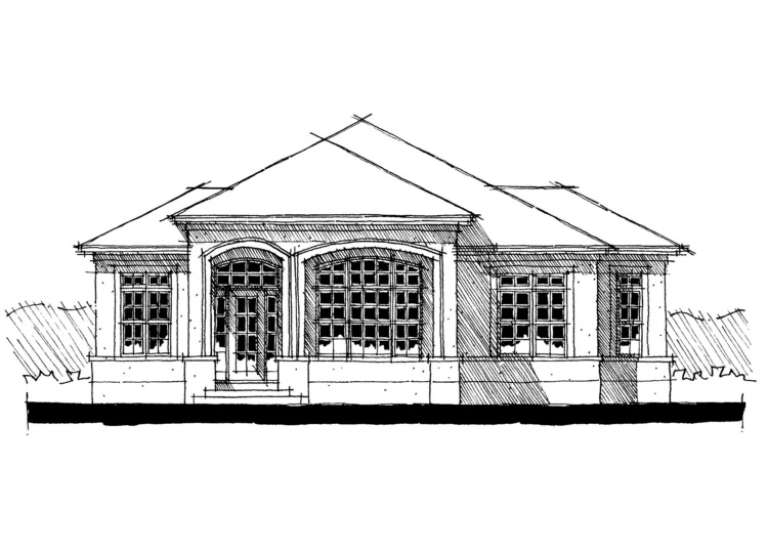 House Plan House Plan #179 Front Elevation