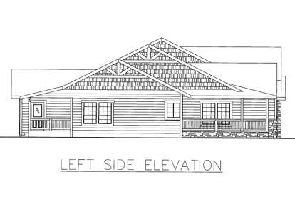 Northwest House Plan #039-00669 Elevation Photo