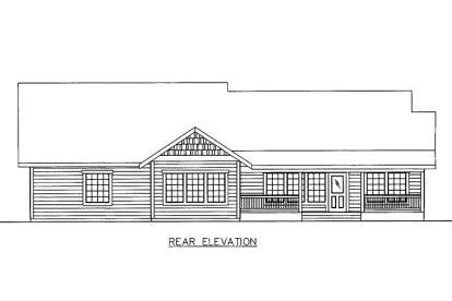 Northwest House Plan #039-00669 Elevation Photo