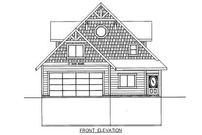 Mountain House Plan #039-00670 Elevation Photo