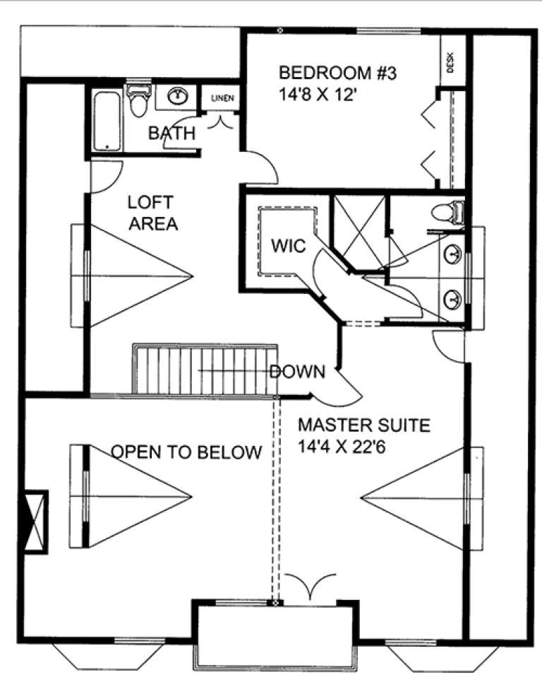 House Plan House Plan #17901 Drawing 2