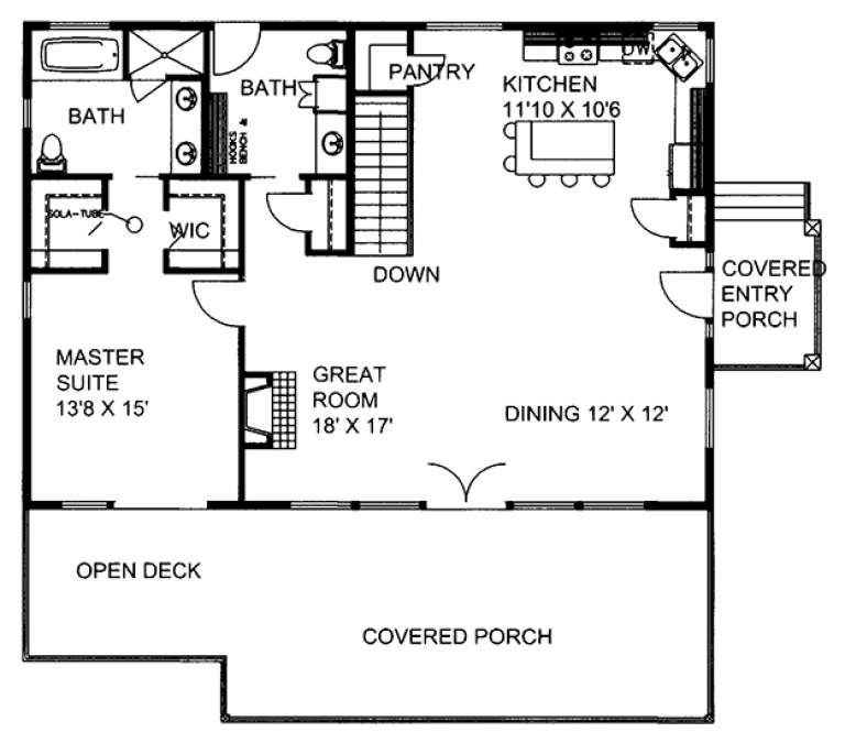 House Plan House Plan #17902 Drawing 1