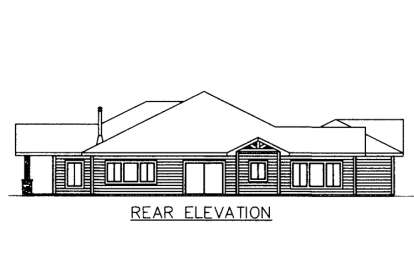 Northwest House Plan #039-00672 Elevation Photo