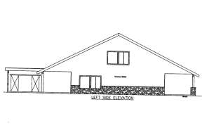 Country House Plan #039-00673 Elevation Photo