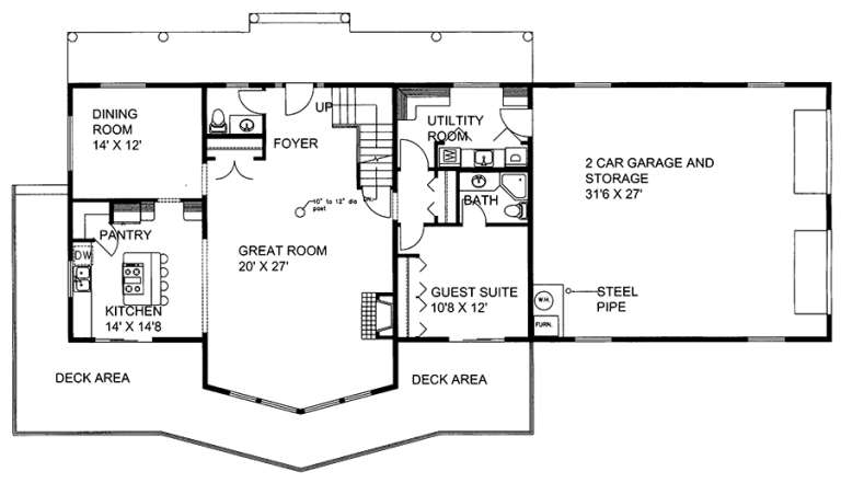 House Plan House Plan #17905 Drawing 1