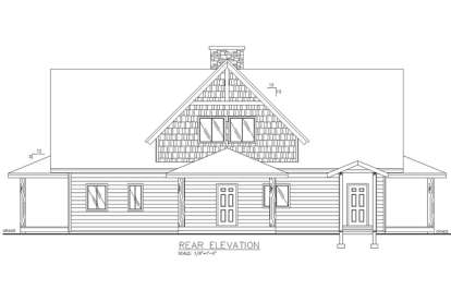 Mountain House Plan #039-00677 Elevation Photo