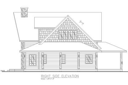 Mountain House Plan #039-00677 Elevation Photo