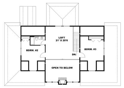 House Plan House Plan #17908 Drawing 2