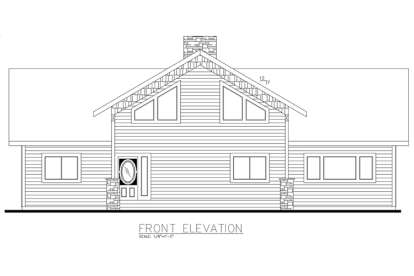 Country House Plan #039-00678 Elevation Photo