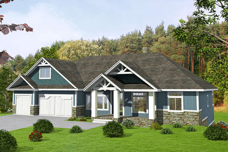 House Plan House Plan #17913 Front Elevation