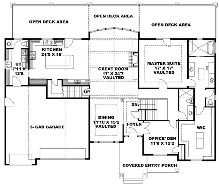 House Plan House Plan #17913 Drawing 1