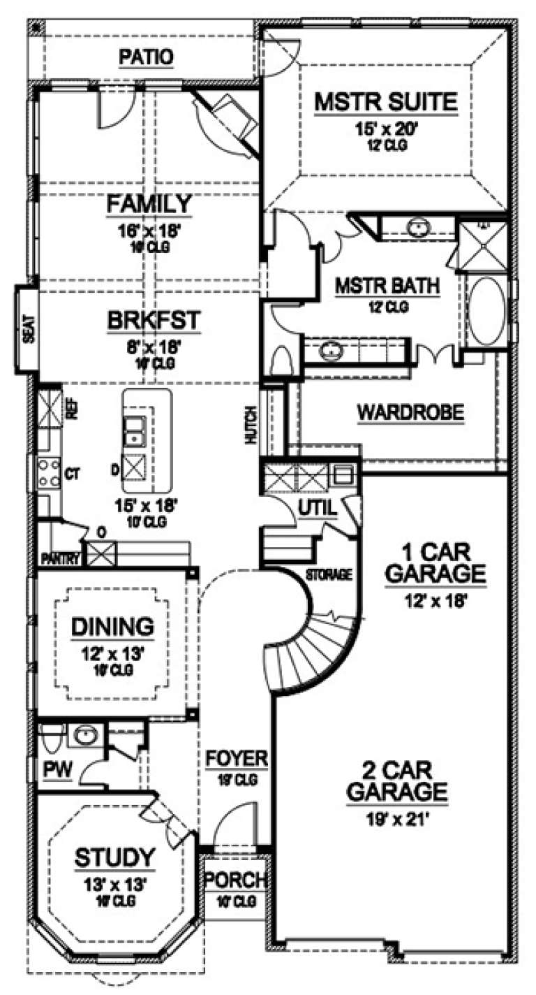 House Plan House Plan #17916 Drawing 1