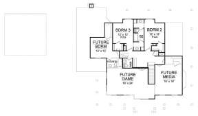 Upper for House Plan #5445-00243