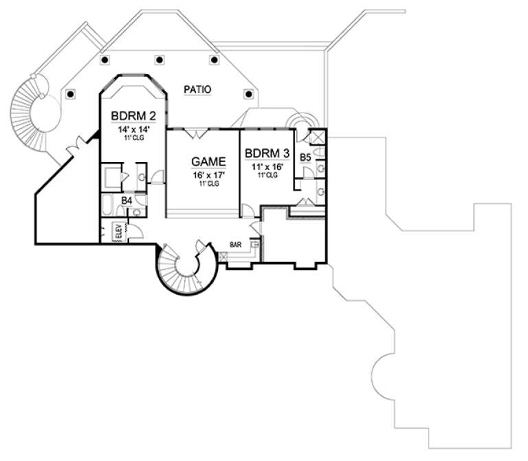 House Plan House Plan #17919 Drawing 3
