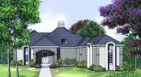 Traditional House Plan #048-00104 Elevation Photo
