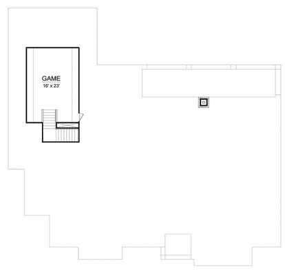 Second Floor for House Plan #5445-00245