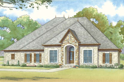 4 Bed, 4 Bath, 2993 Square Foot House Plan - #8318-00024