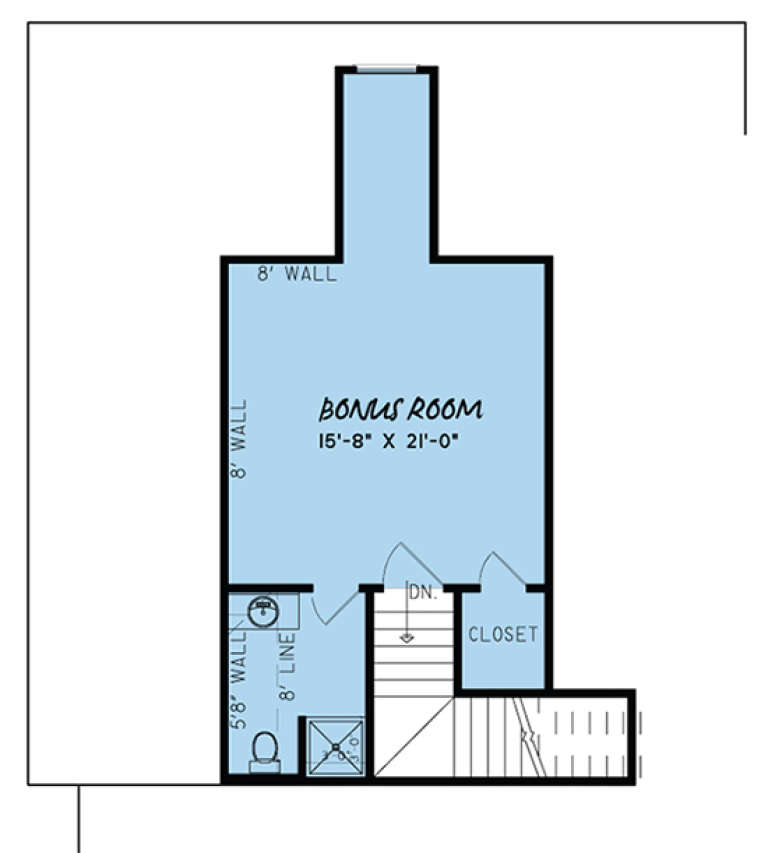 House Plan House Plan #17923 Drawing 2