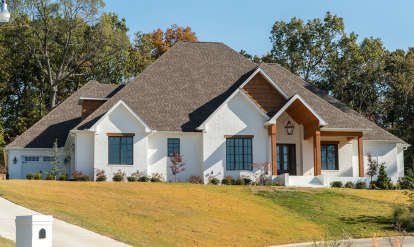 4 Bed, 4 Bath, 3190 Square Foot House Plan - #8318-00025