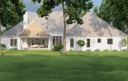 European House Plan #8318-00025 Elevation Photo