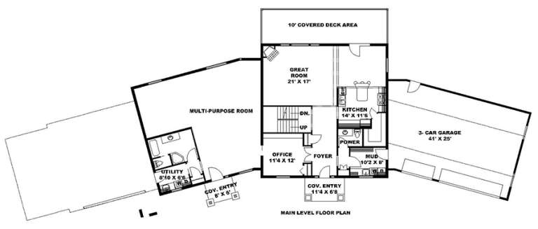 House Plan House Plan #17928 Drawing 1