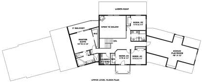 Upper for House Plan #039-00684