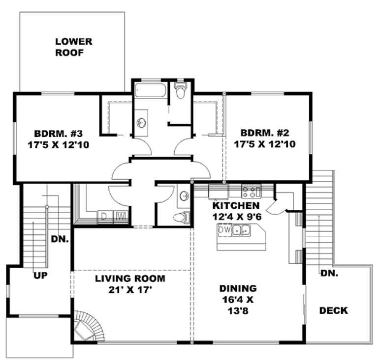 House Plan House Plan #17931 Drawing 1