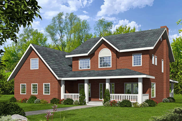 House Plan House Plan #17932 Front Elevation