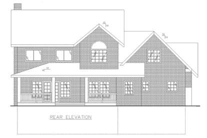 Traditional House Plan #039-00688 Elevation Photo