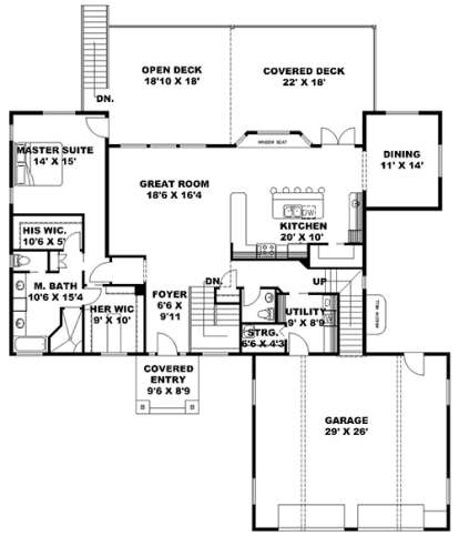 Main for House Plan #039-00693