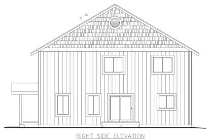 Traditional House Plan #039-00694 Elevation Photo