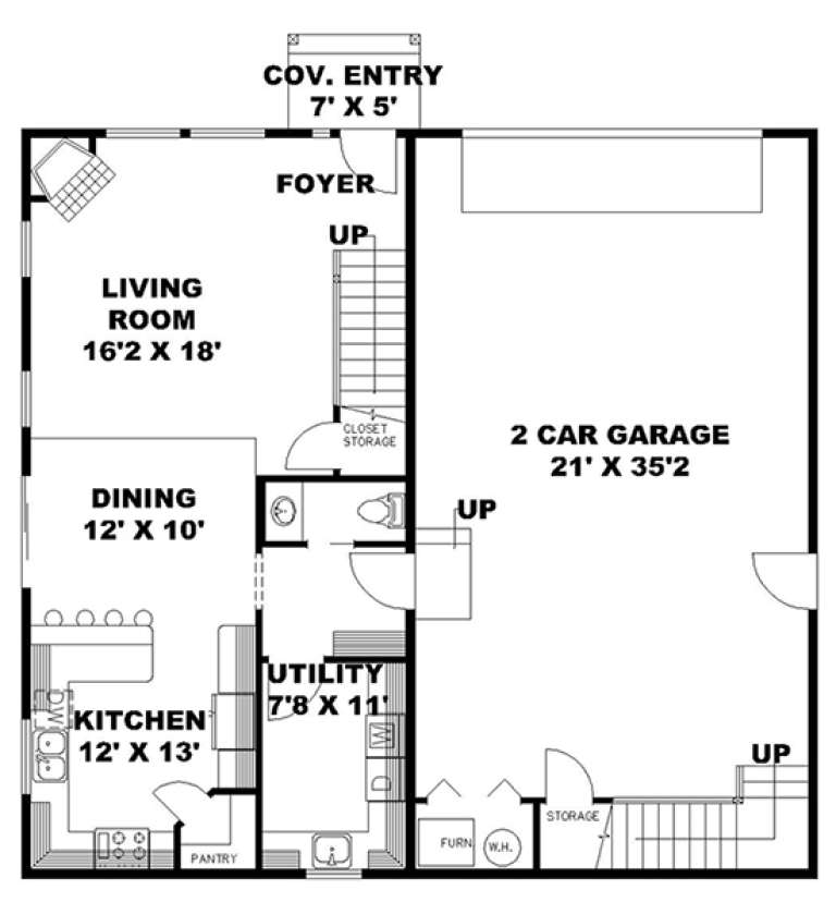 House Plan House Plan #17938 Drawing 1