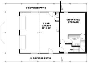 Lower for House Plan #039-00695